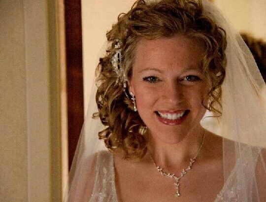 Happy bride