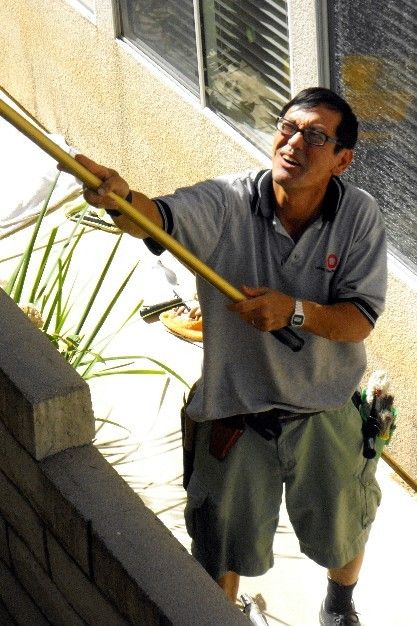 Some times poles are needed, but the best method i