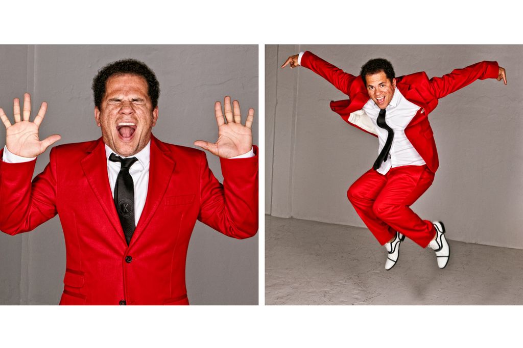 Romero Britto photographed for Ocean Drive Magazin