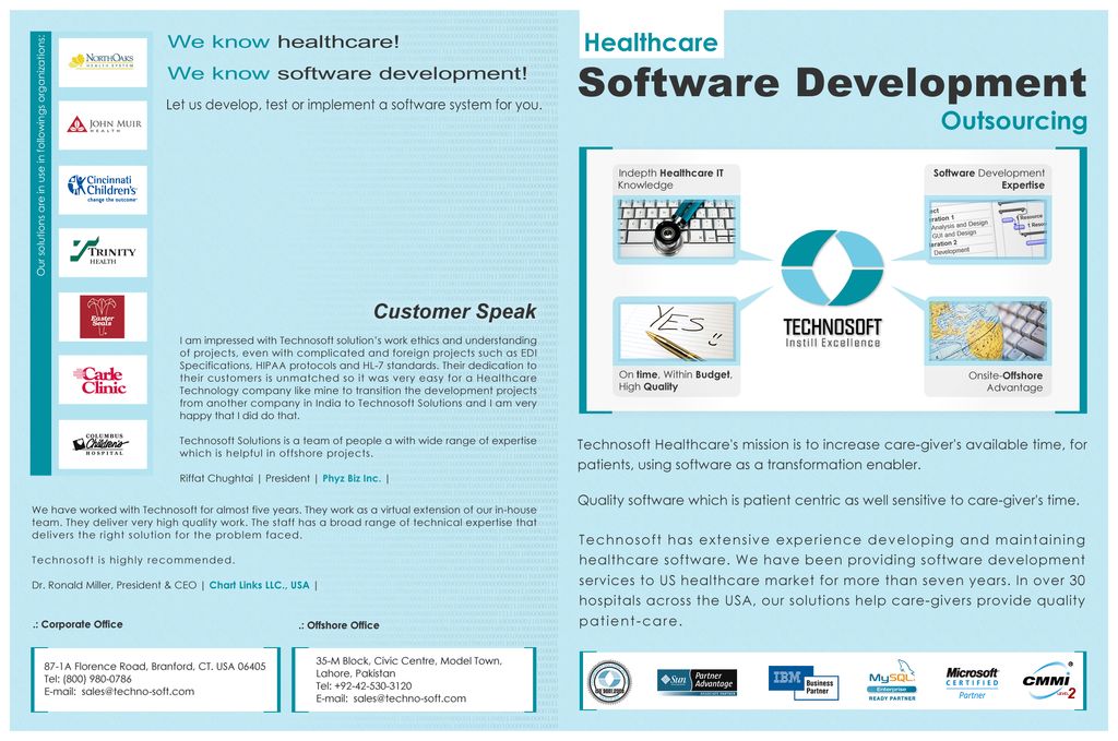 Healthcare Software Development Outsourcing - Page