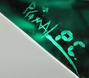 Etched and back lite Primal PC logo.