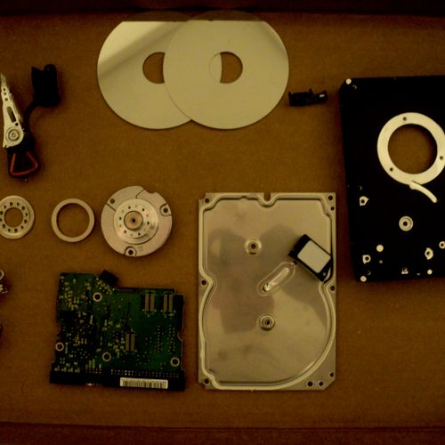 Have you every wondered what the hard drive of a c