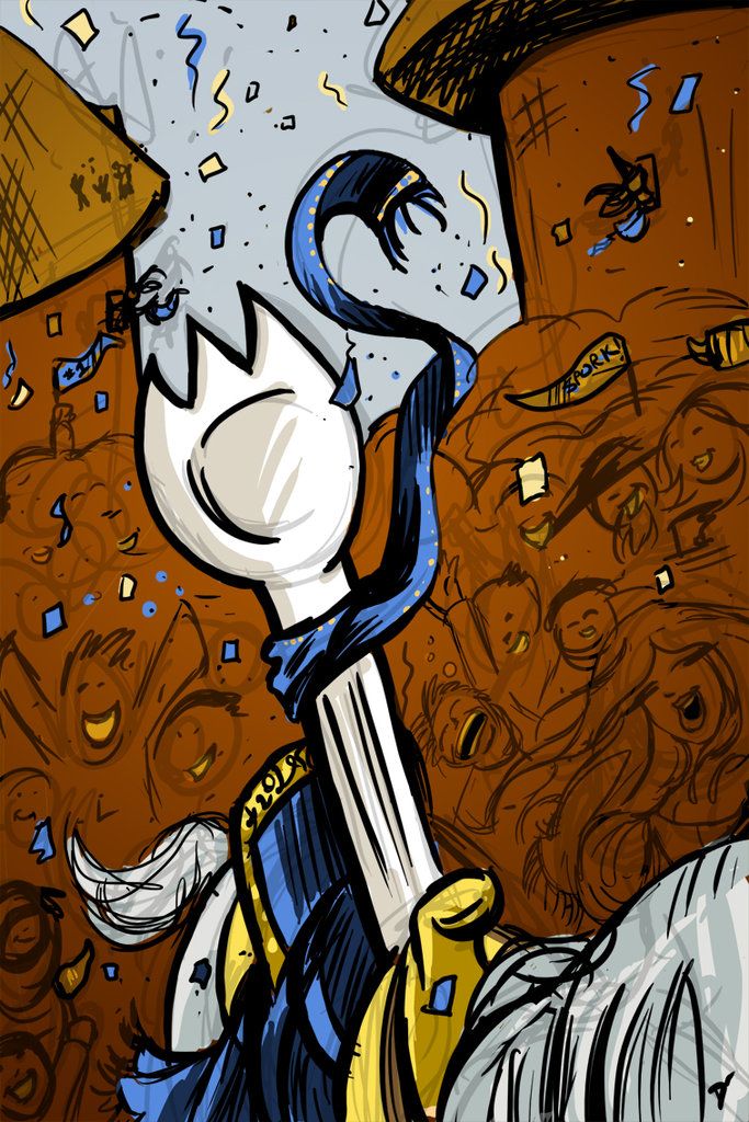 Spork parade - Digital (Photoshop) Medium