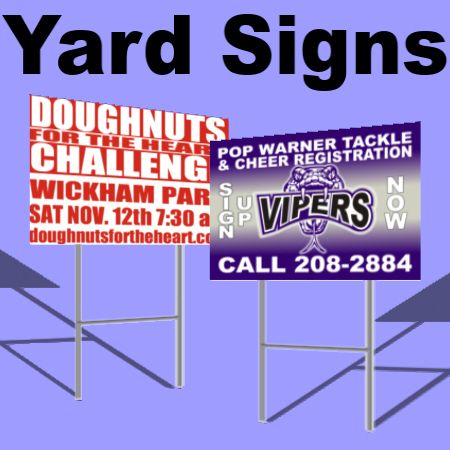 100 18x24 Two Sided 1-color $360. Design, Shipping