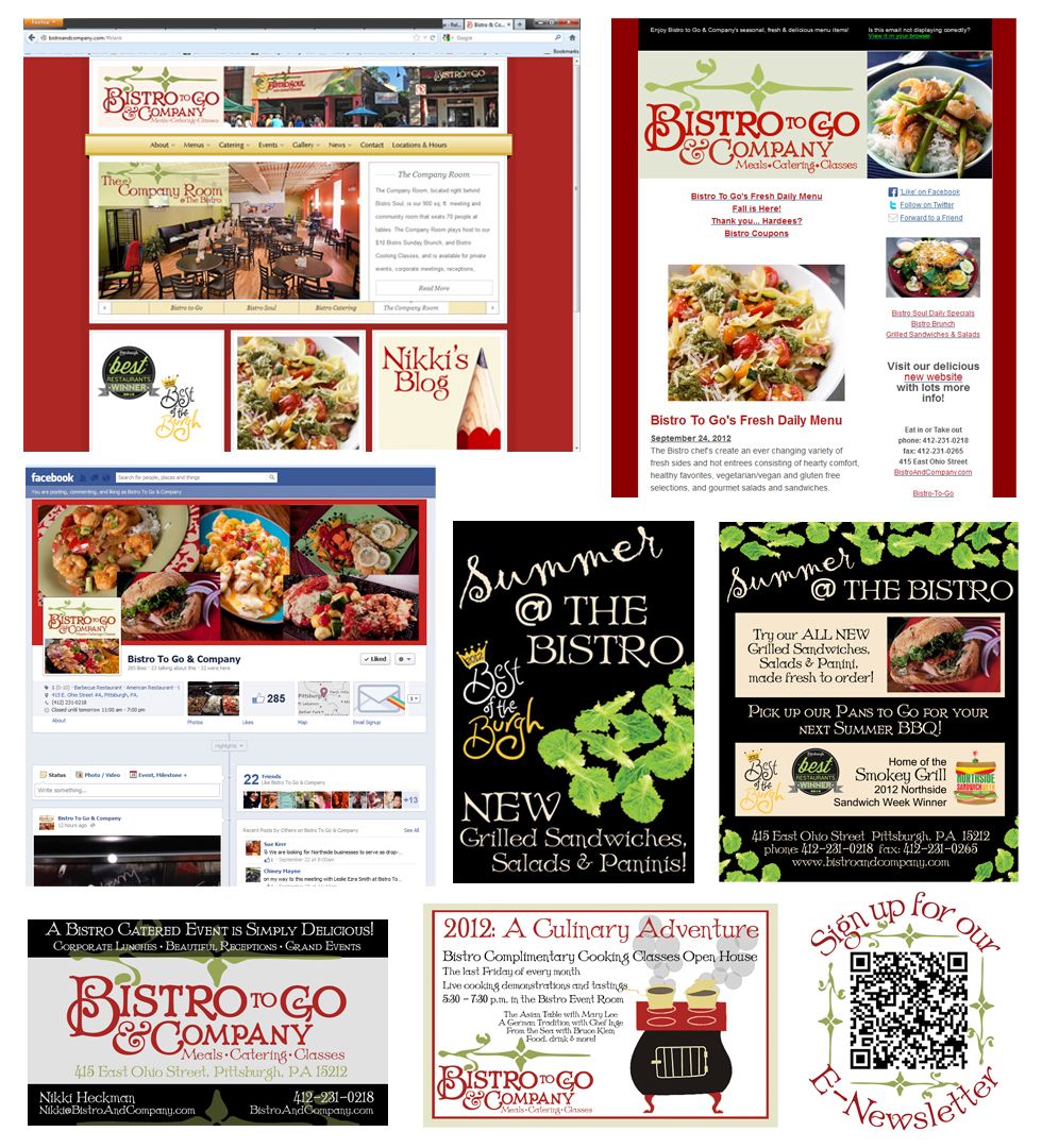 Web Design, Graphic Design (digital and print) by 