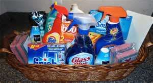These are some of the cleaning product that we use