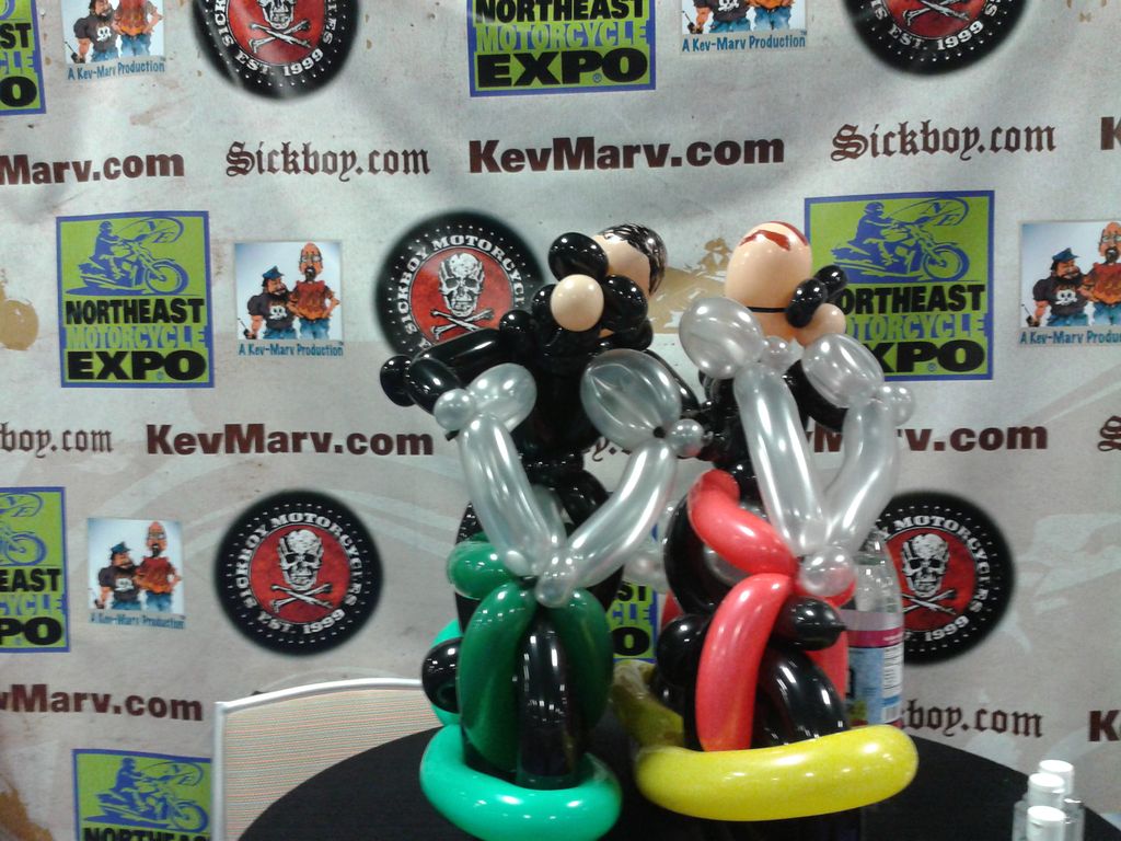 Motorcyle show in Boston,