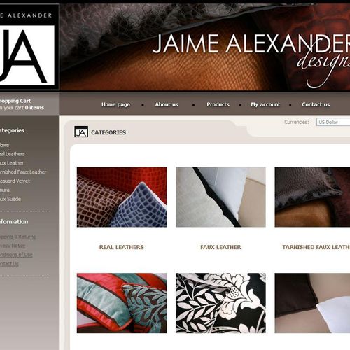Jaime Alexander Designs  |  Sarasota, FL  |  Ecomm