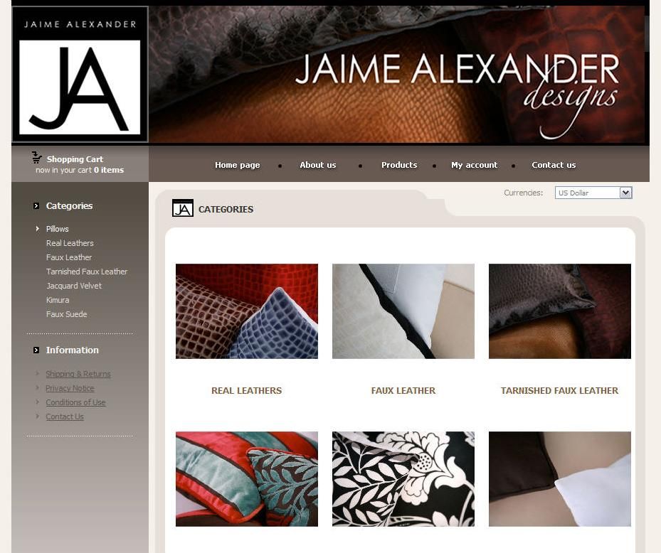 Jaime Alexander Designs  |  Sarasota, FL  |  Ecomm
