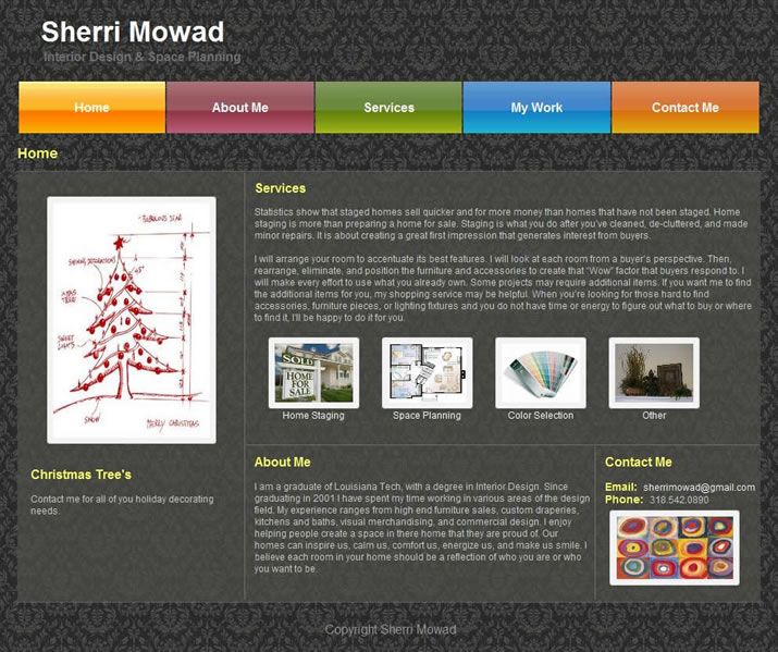 Sherri Mowad (http://sherrimowad.com) - Monroe, LA