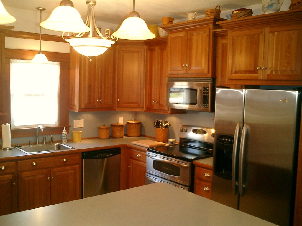 Natural Cherry Kitchen