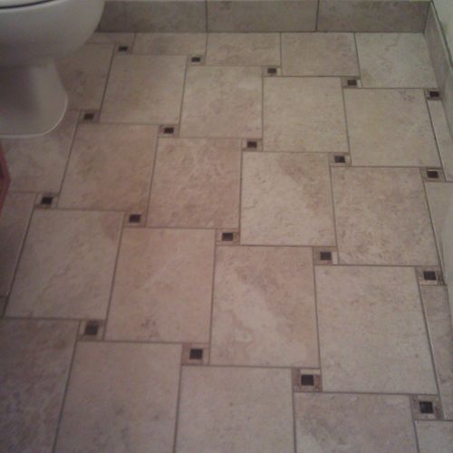bathroom floor

((after))