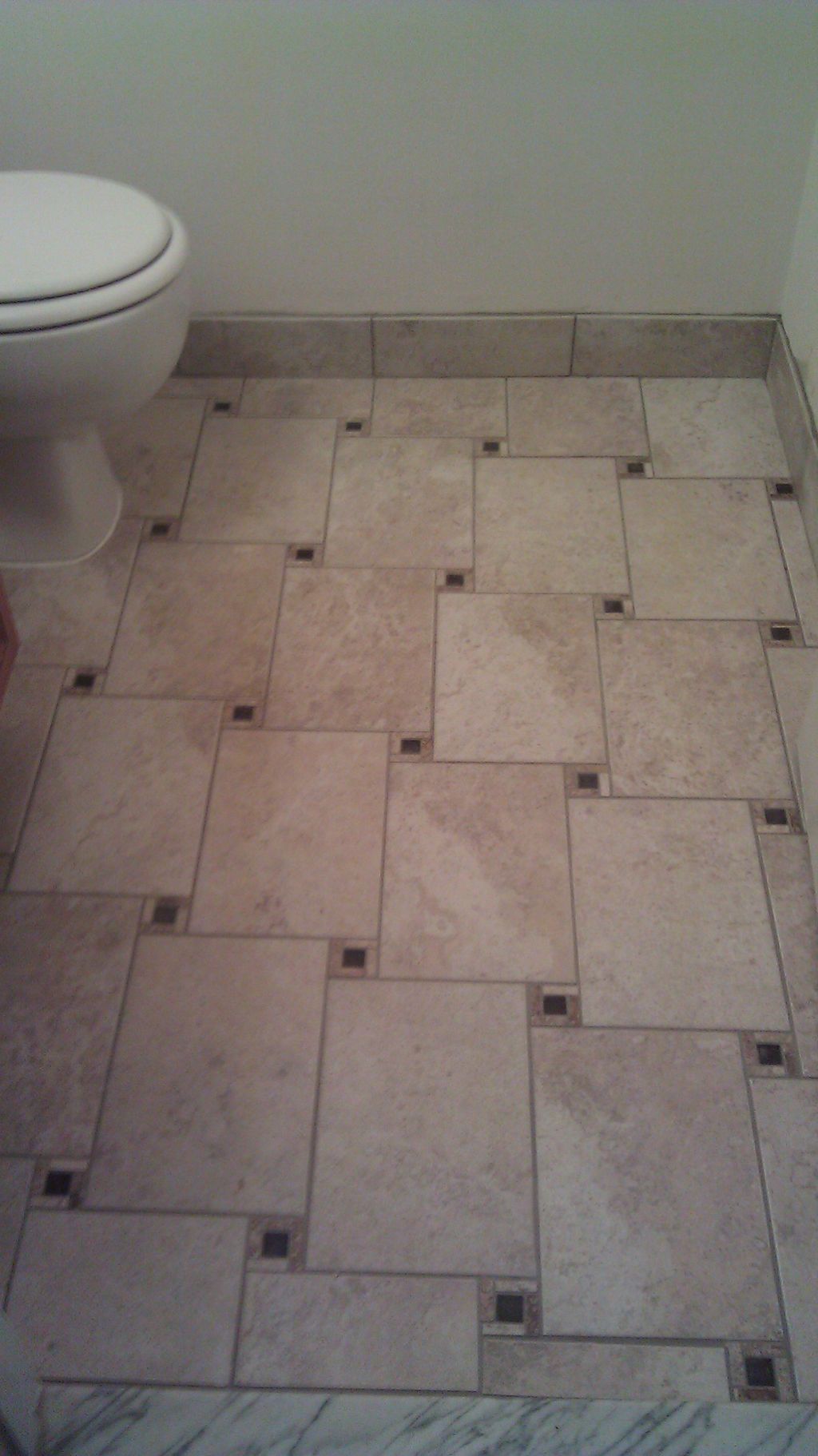 bathroom floor

((after))