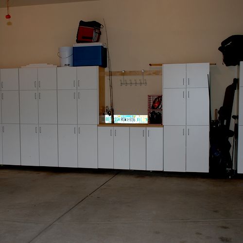 Garage cabinets
