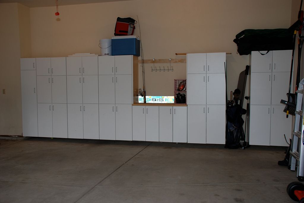 Garage cabinets