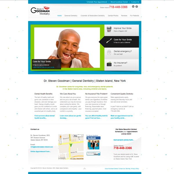 Dentist-Staten-Island.com website