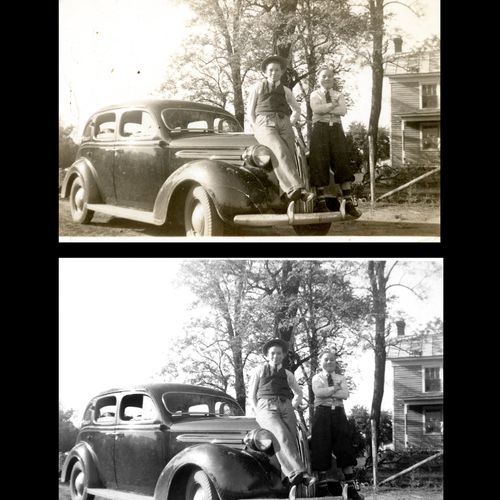 Restoration of a photo from 1920