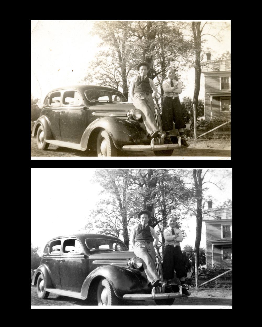 Restoration of a photo from 1920