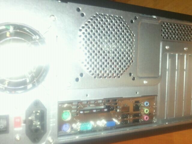 back view of budget build