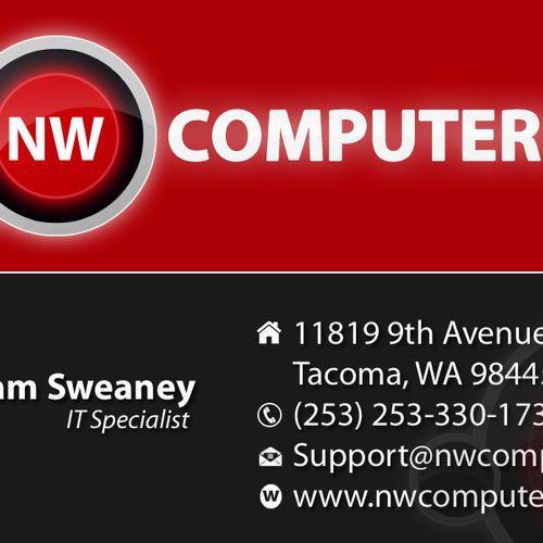 Northwest Computers Business Card