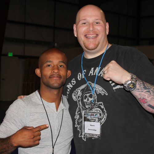Myself and the UFC Flyweight Champ of the world, D