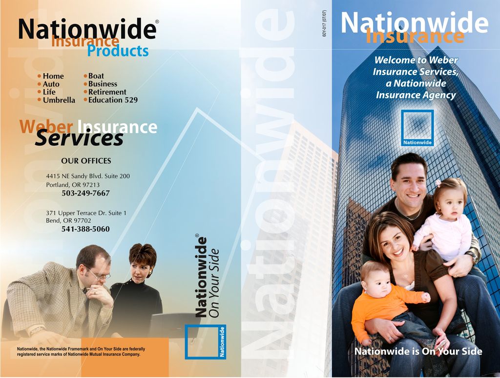 Brochure Design (Nationwide Insurance)