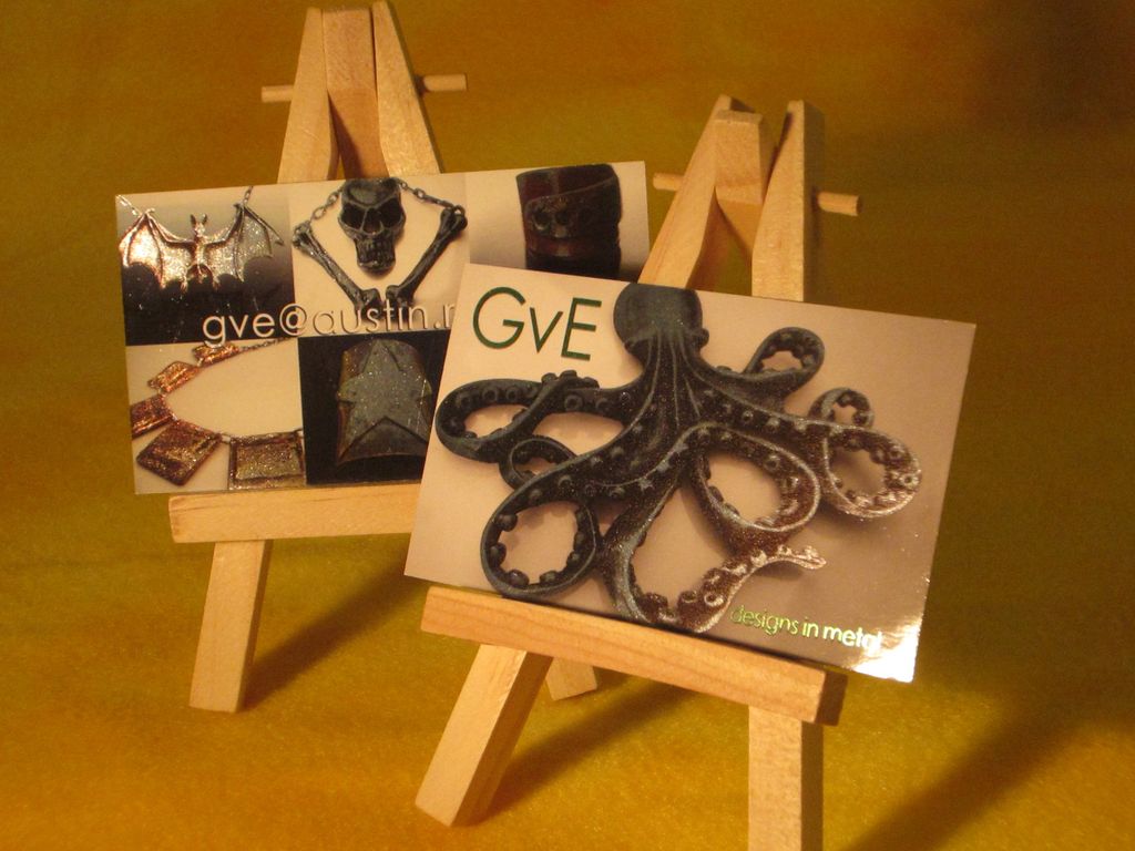 16pt Cold Foil cards can give any color some metal