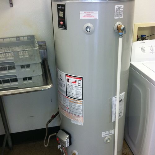 Commercial hot water heater in Overland park kansa