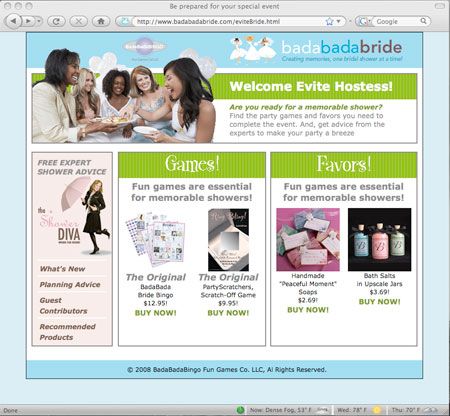Online Marketing Landing Page
