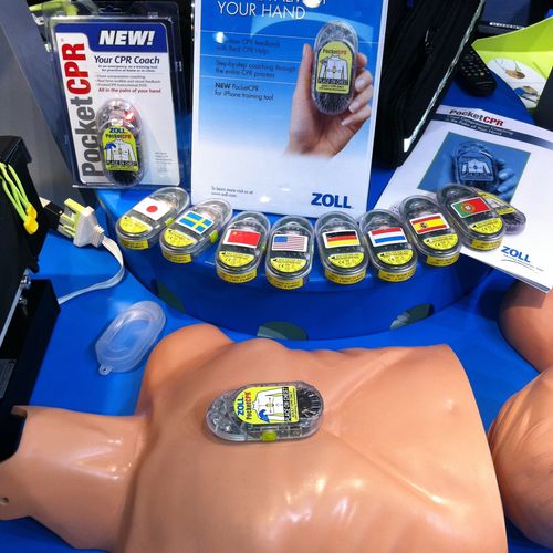 Our favorite CPR training aid, PocketCPR, availabl