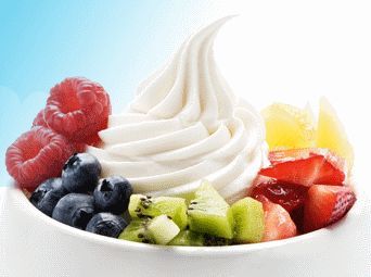 Self-serve frozen yogurt, all-natural local yogurt