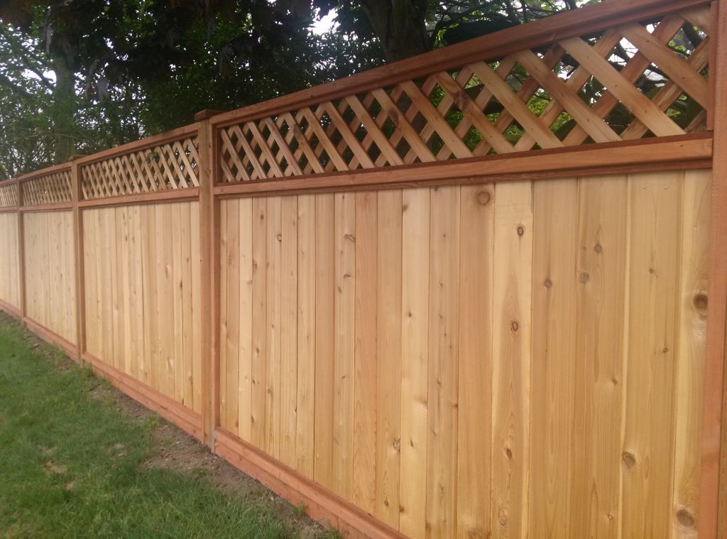 6 ft with lattice 20 pr ft