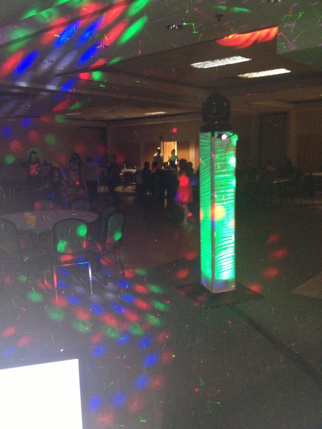 Setup with a specialty light on.