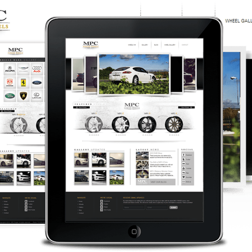 MPC Forged Wheels - Website Design, Development, C