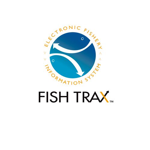 Fish Trax logo designed for the Community Seafood 