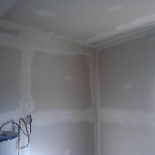Drywall install