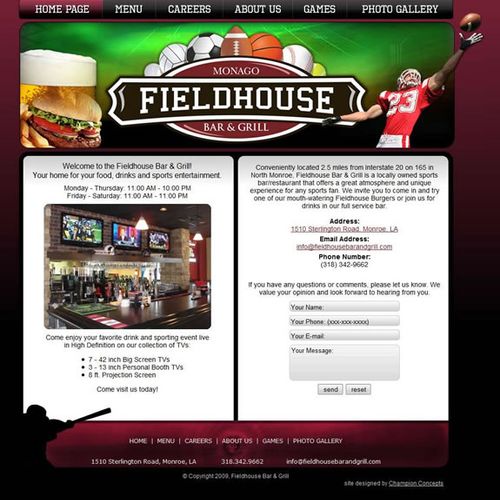 Fieldhouse Bar & Grill (http://fieldhousebarandgri