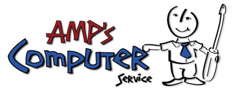 AMP's Computer Service Logo