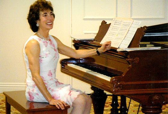 I love playing the piano!