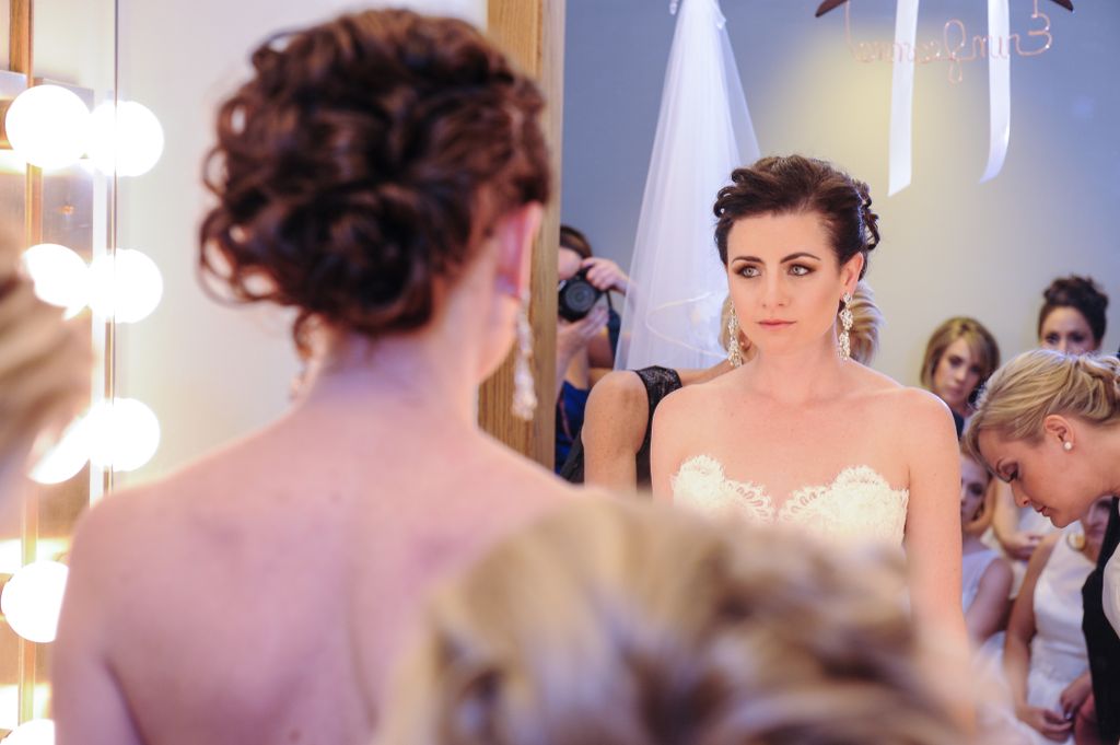 Bridal makeup sample
