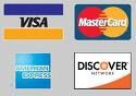 Credit cards accepted