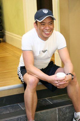 A happy client, a good workout.