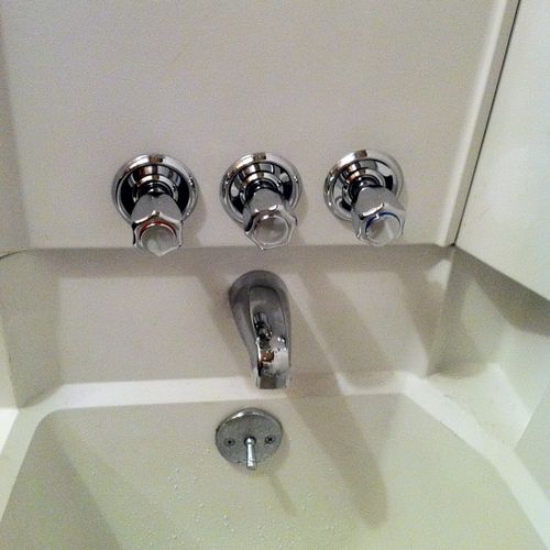 New Tub/shower faucet