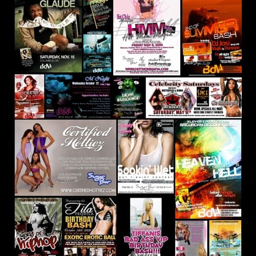 Past event coordination and flyer design