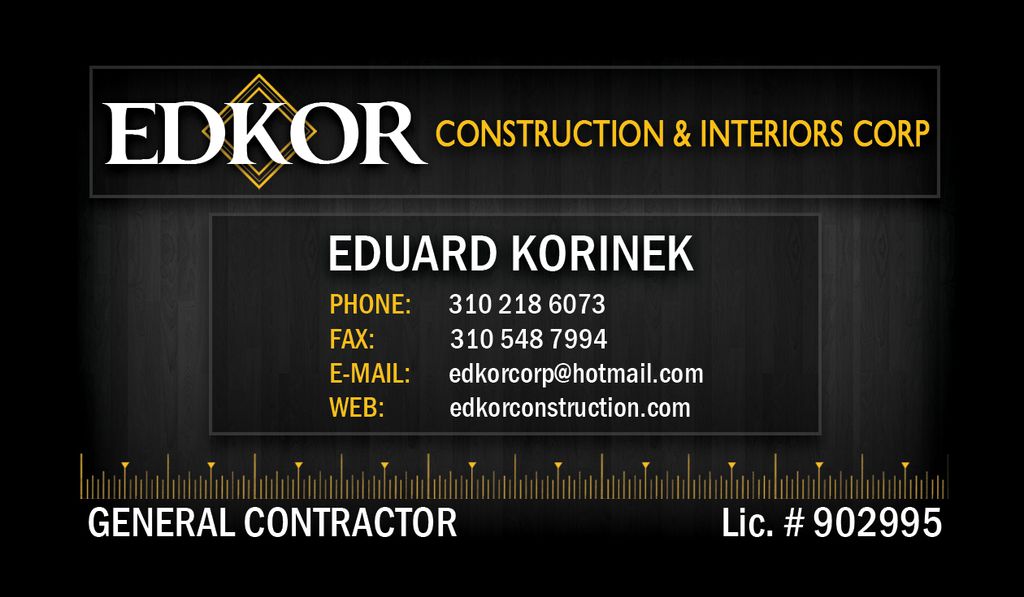 Edkor Construction & Interiors Corp.