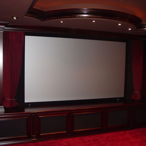 Home Theater we helped to setup