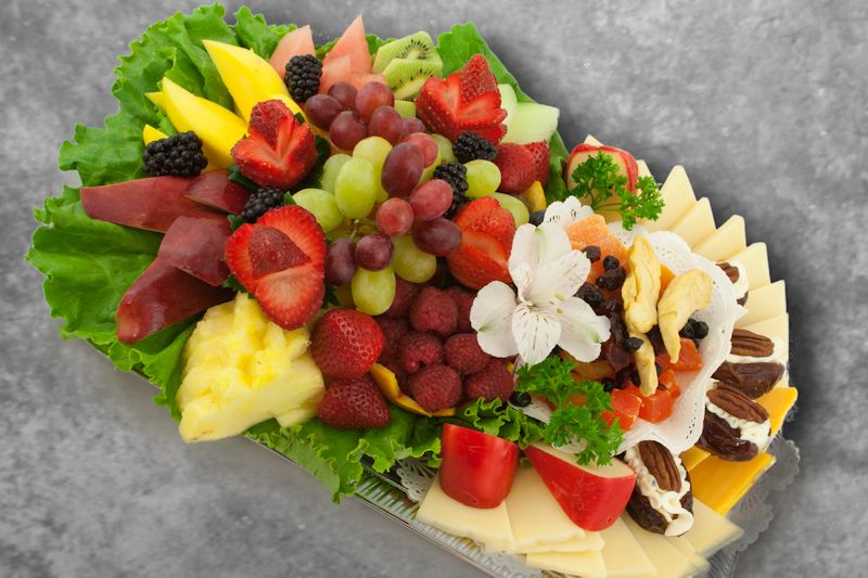 Fruit and Cheese Tray