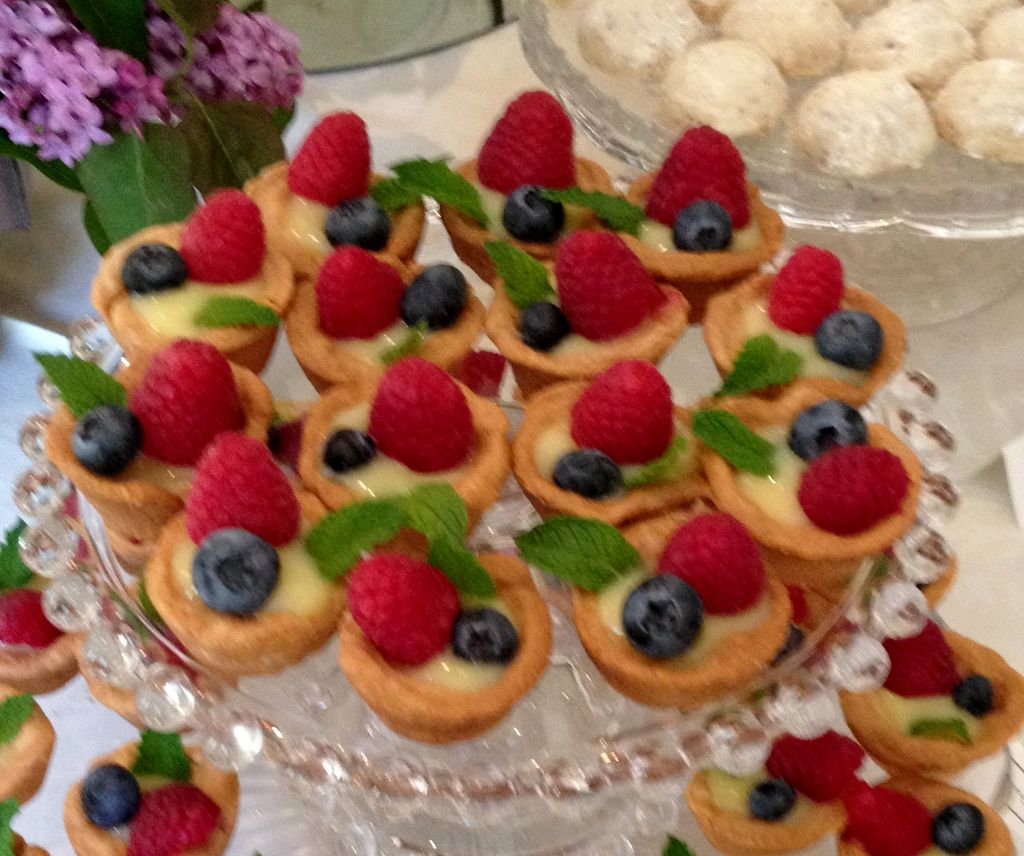 Mini Lemon Fruit Tarts