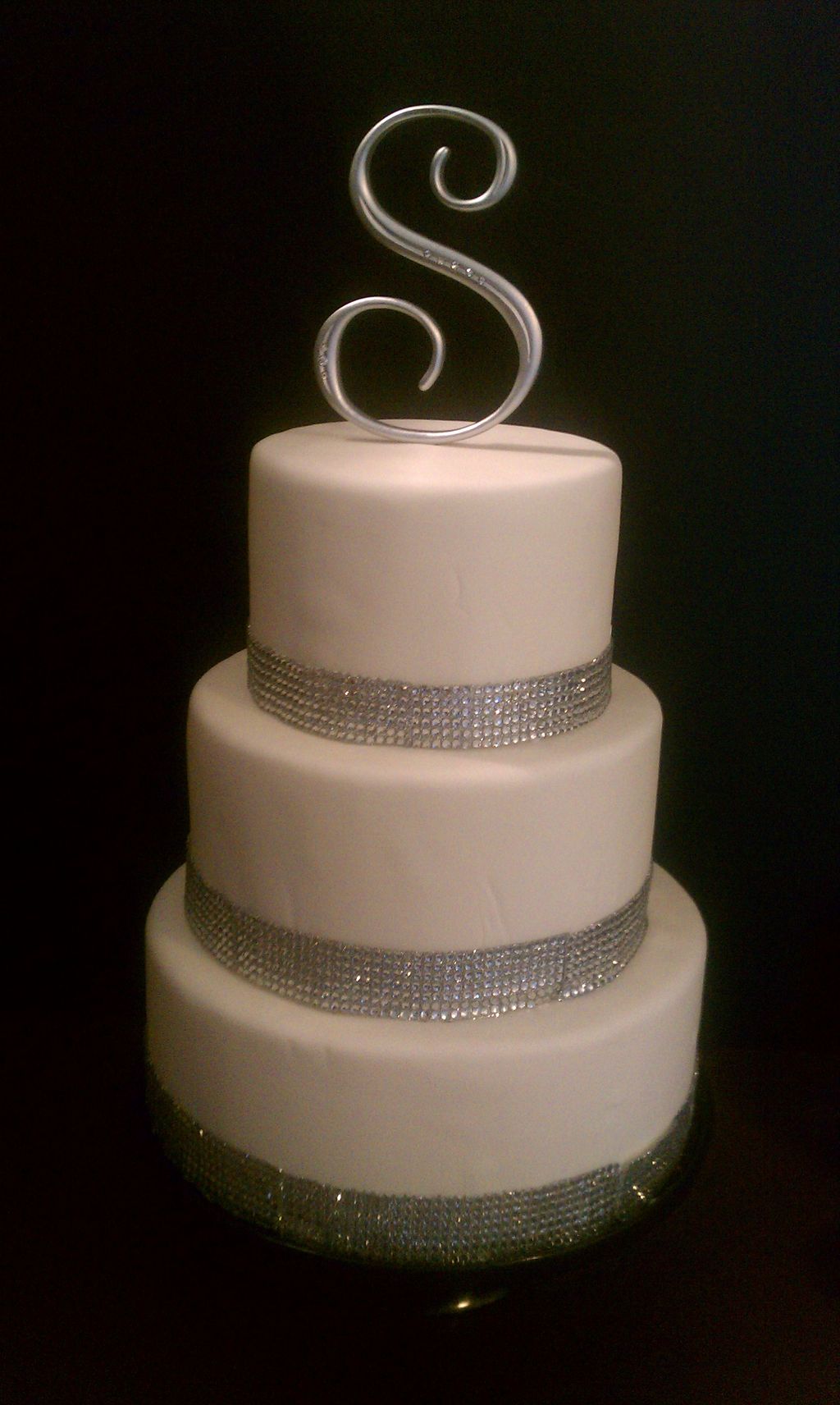 Bling Wedding Cake