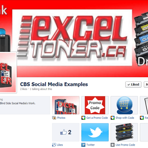 Excel Toner.CA Facebook Fan Page